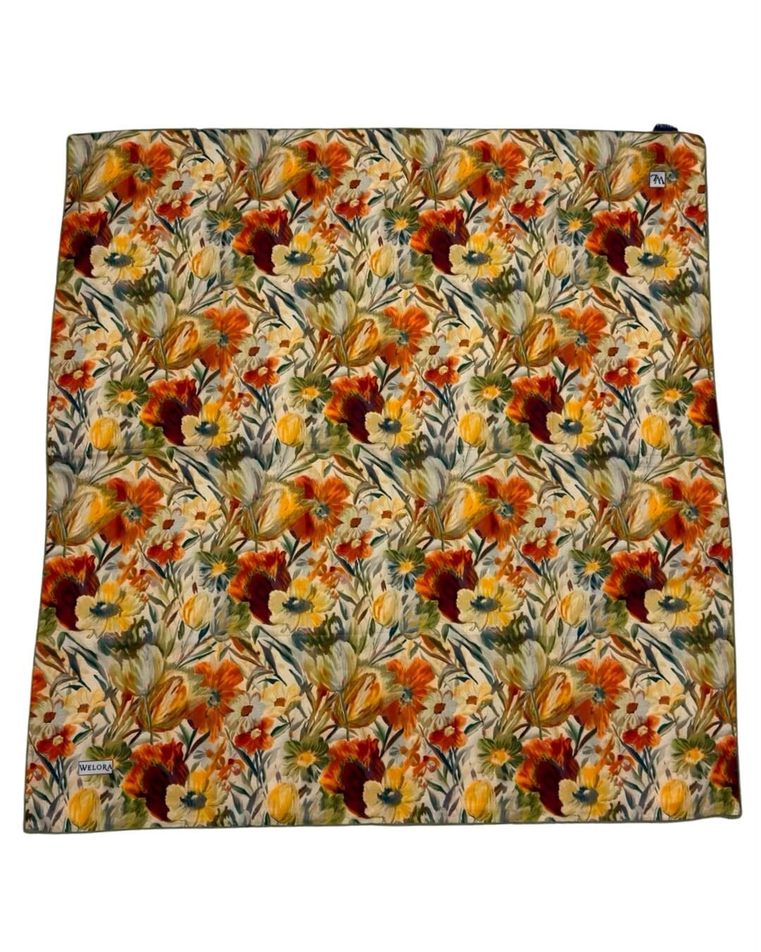 KARLEA SCARF ORGANİK EŞARP DESEN TERRA BLOOM