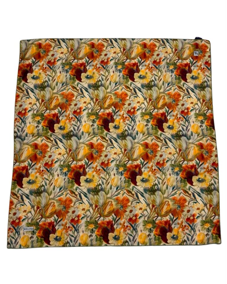 KARLEA SCARF ORGANİK EŞARP DESEN TERRA BLOOM