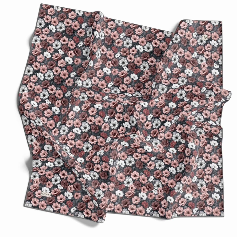 KARLEA SCARF YAZ ESİNTİSİ EŞARP DESEN MEADOW BLOOM