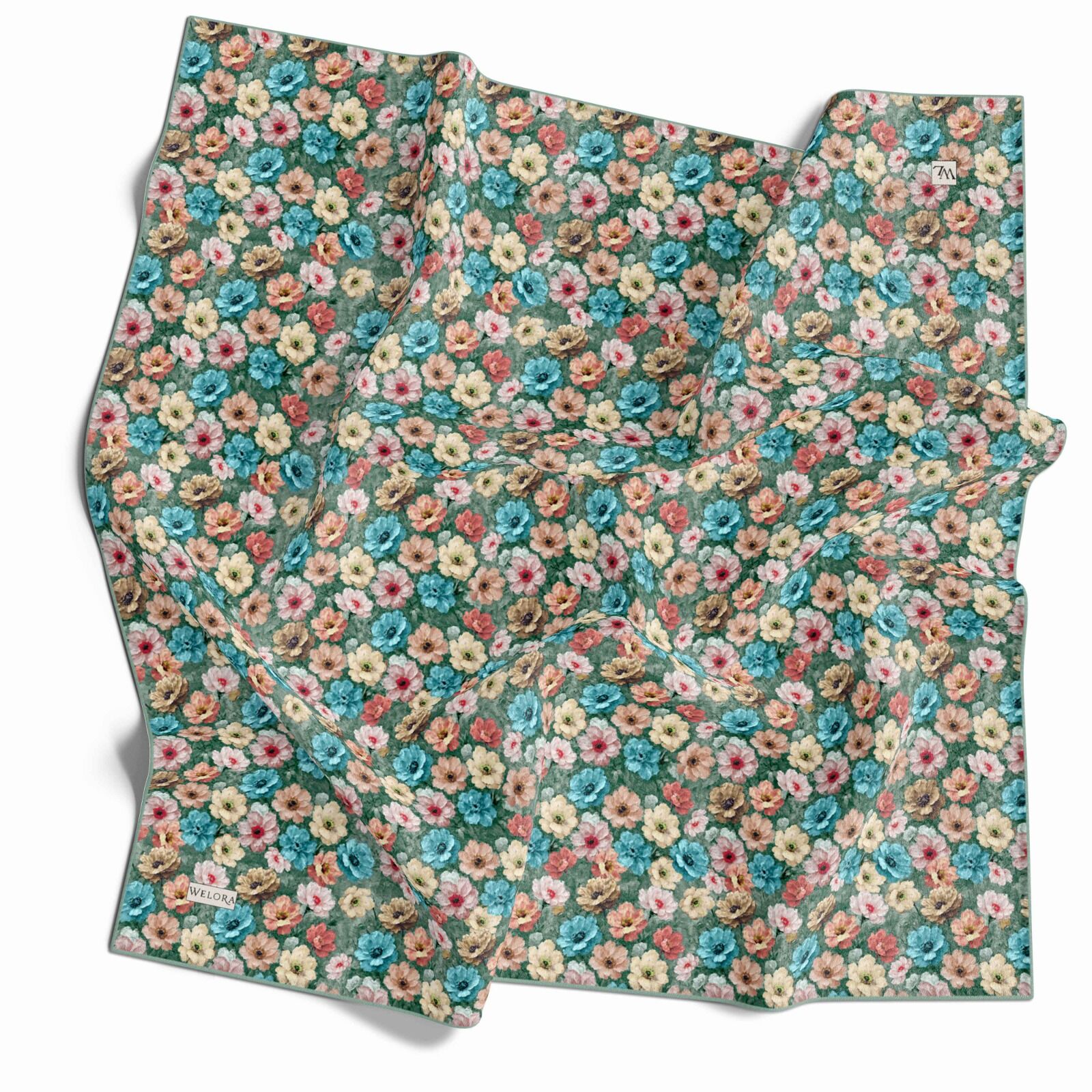 KARLEA SCARF YAZ ESİNTİSİ EŞARP DESEN MEADOW BLOOM