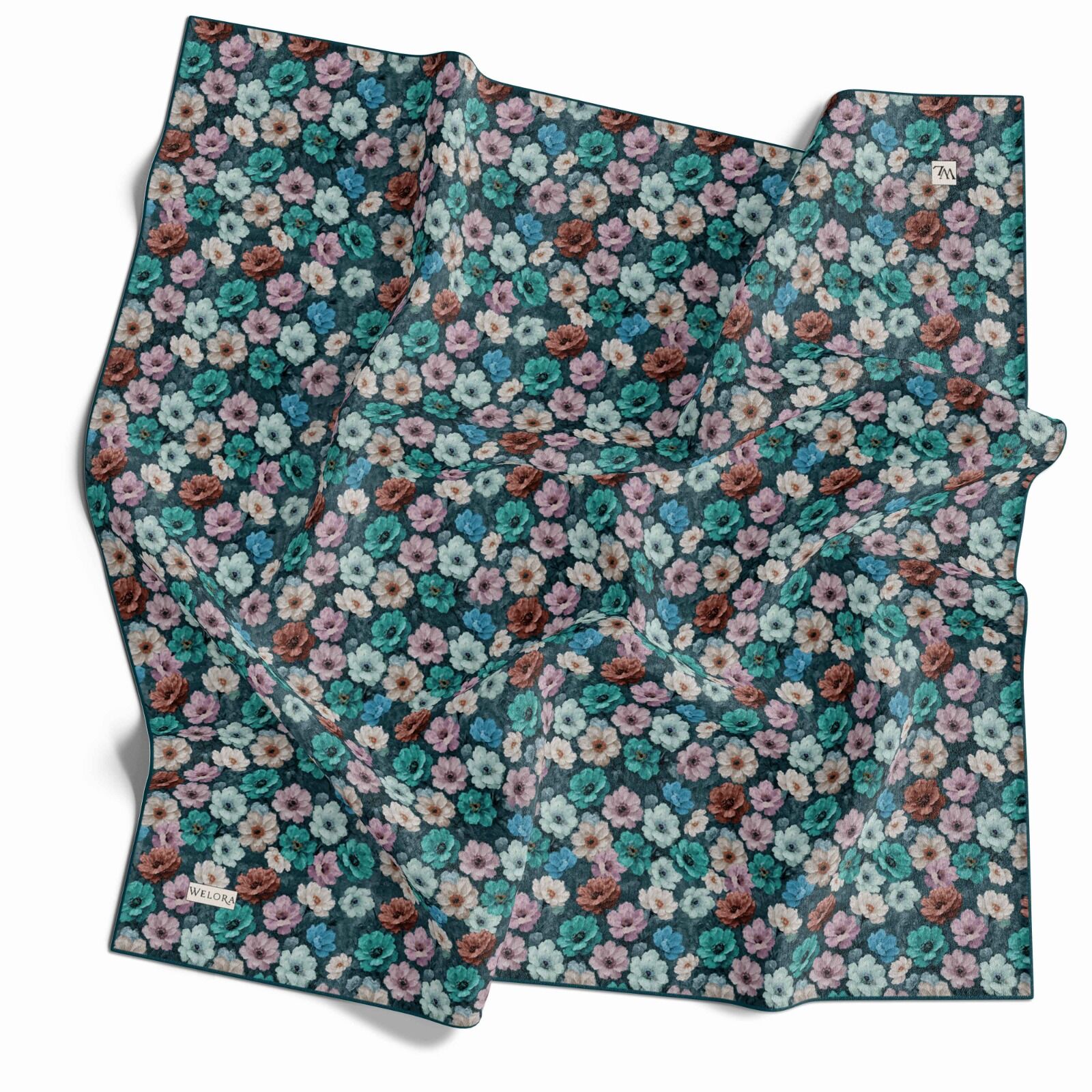 KARLEA SCARF YAZ ESİNTİSİ EŞARP DESEN MEADOW BLOOM