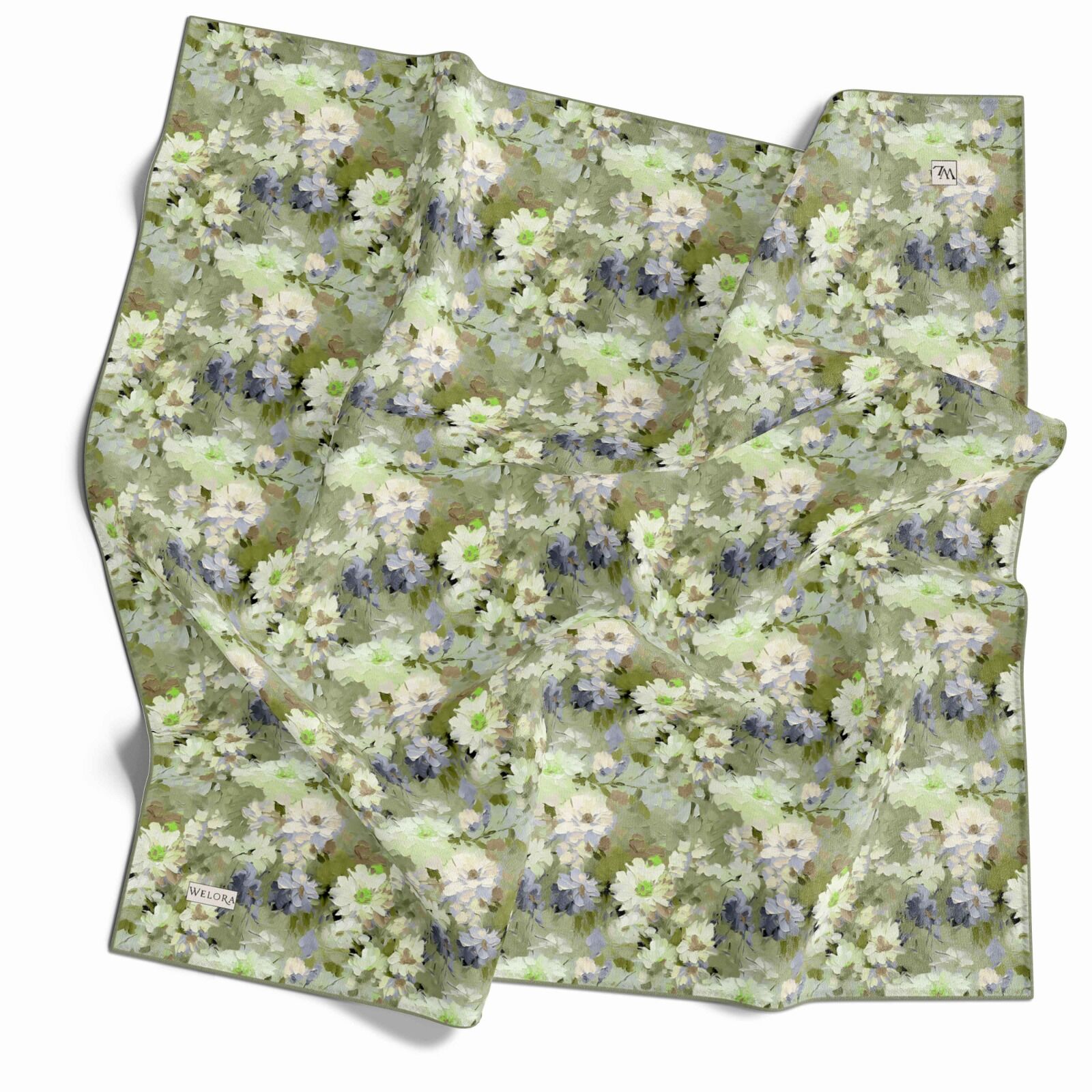 KARLEA SCARF YAZ ESİNTİSİ EŞARP DESEN DAİSY BREEZE