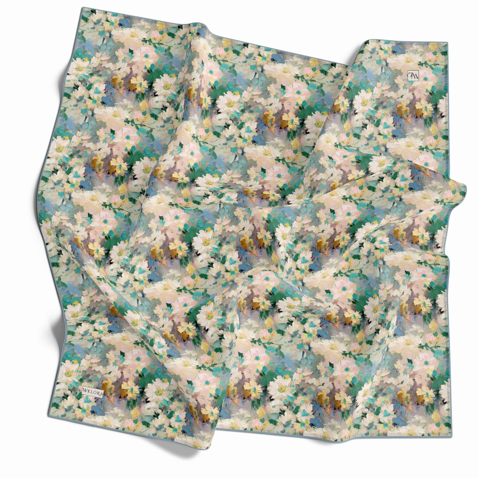 KARLEA SCARF YAZ ESİNTİSİ EŞARP DESEN DAİSY BREEZE