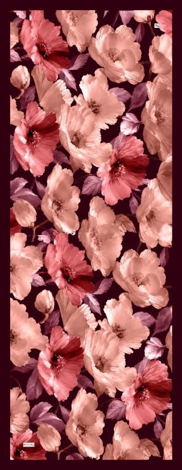 Karlea Scarf Organik Şal- Velvet Blossom