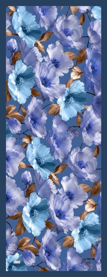 Karlea Scarf Organik Şal- Velvet Blossom