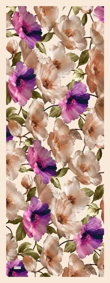 Karlea Scarf Organik Şal- Velvet Blossom