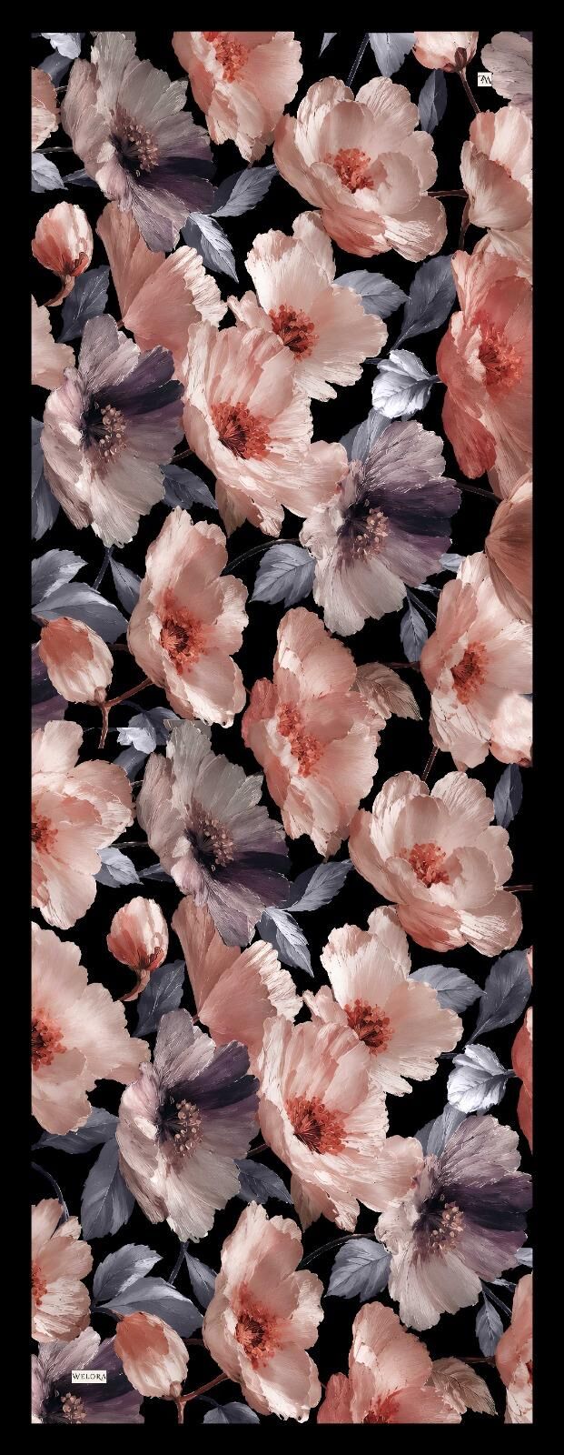 Karlea Scarf Organik Şal- Velvet Blossom
