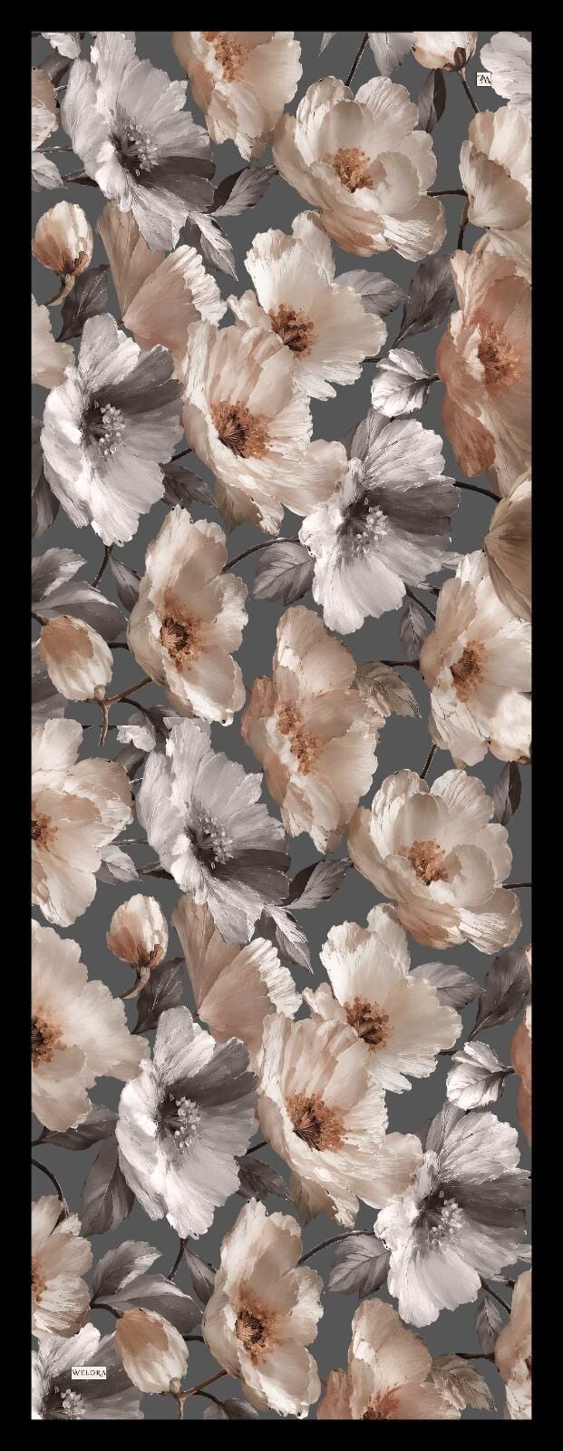 Karlea Scarf Organik Şal- Velvet Blossom