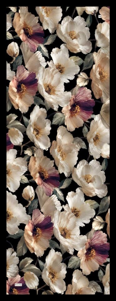 Karlea Scarf Organik Şal- Velvet Blossom