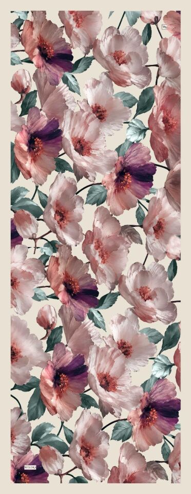 Karlea Scarf Organik Şal- Velvet Blossom