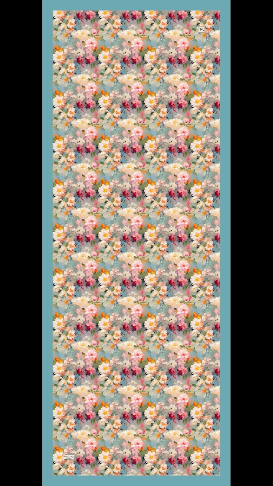 Karlea Scarf Organik Şal- Daisy Breeze
