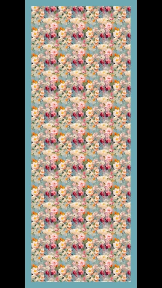 Karlea Scarf Organik Şal- Daisy Breeze