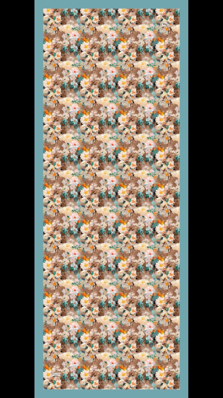 Karlea Scarf Organik Şal- Daisy Breeze