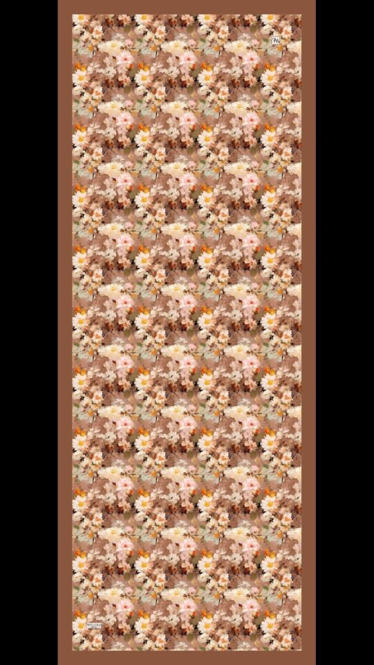 Karlea Scarf Organik Şal- Daisy Breeze