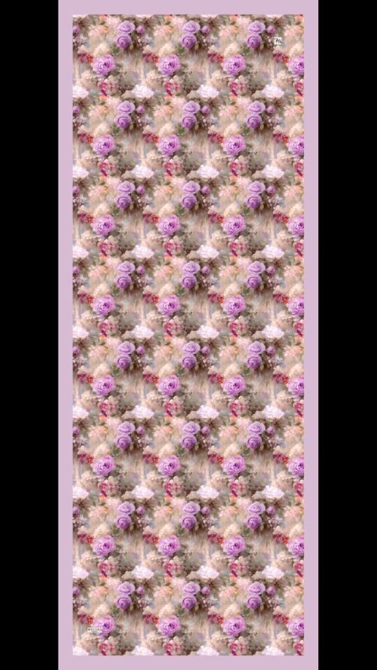 Karlea Scarf Organik Şal- Pastel Garden