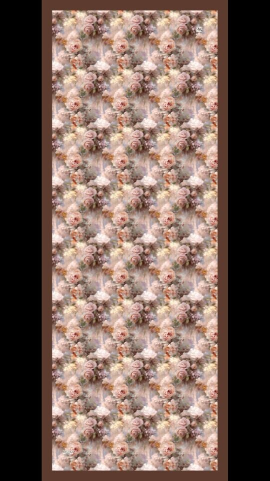 Karlea Scarf Organik Şal- Pastel Garden