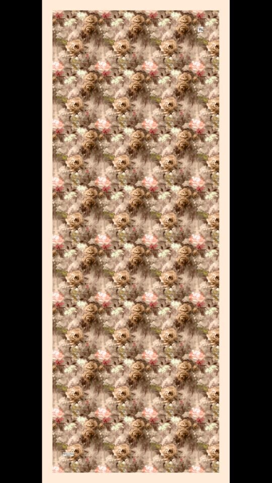 Karlea Scarf Organik Şal- Pastel Garden