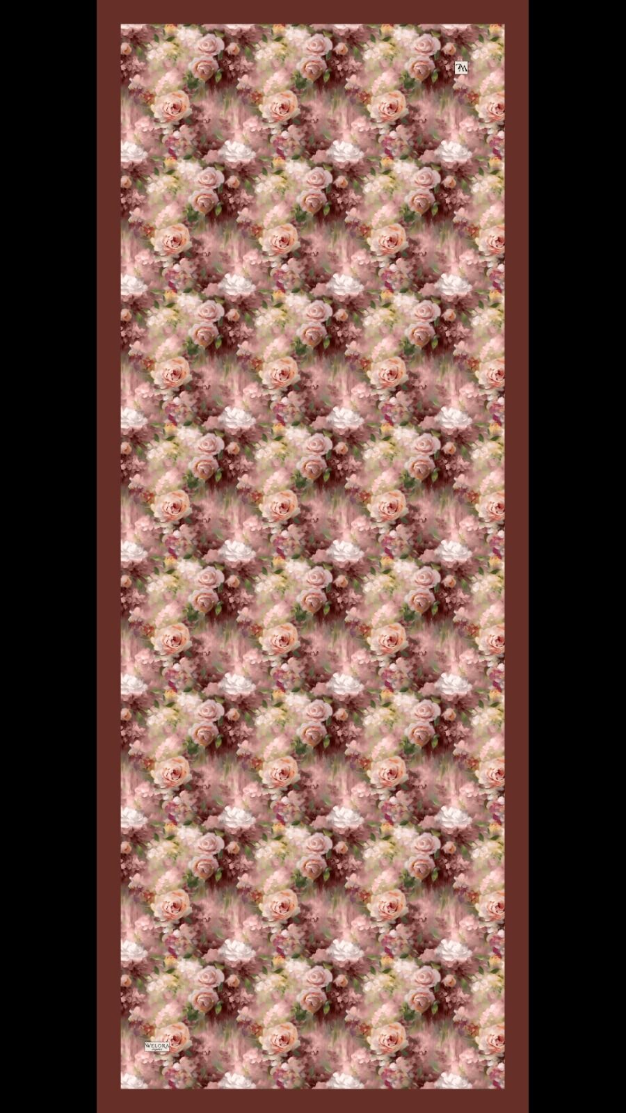 Karlea Scarf Organik Şal- Pastel Garden