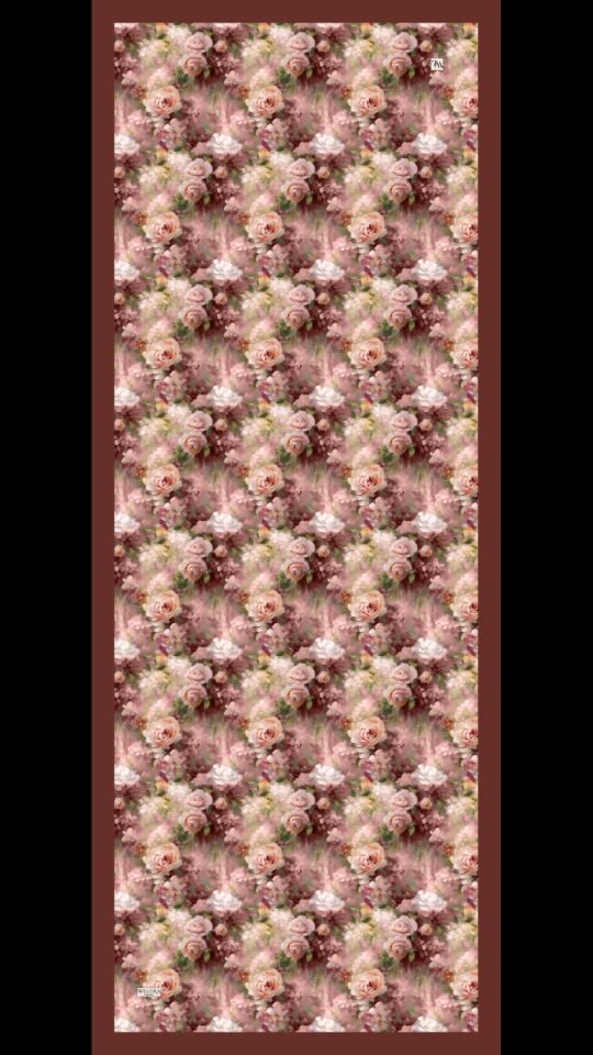 Karlea Scarf Organik Şal- Pastel Garden