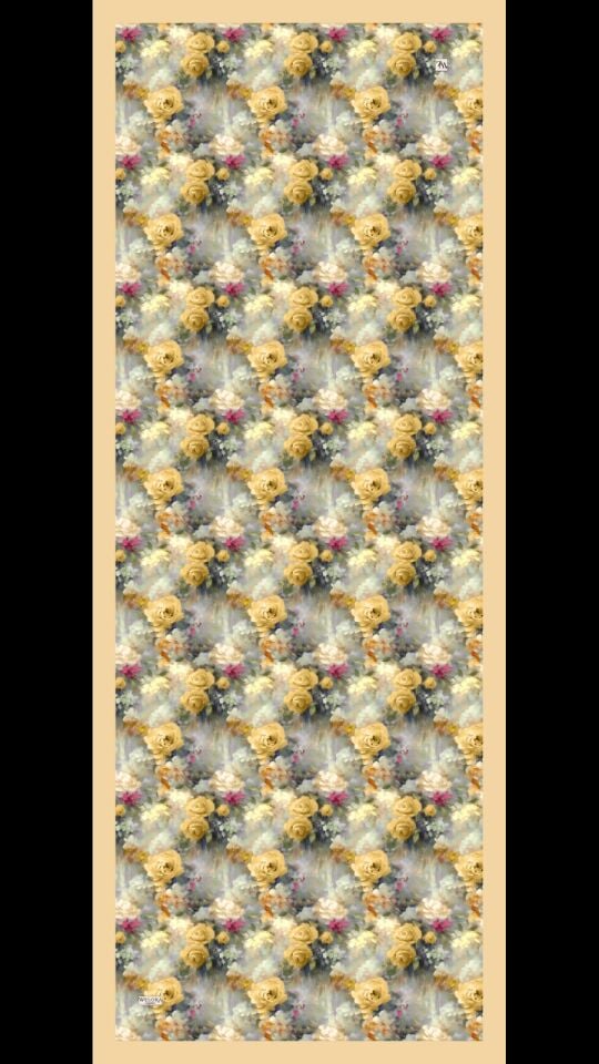 Karlea Scarf Organik Şal- Pastel Garden