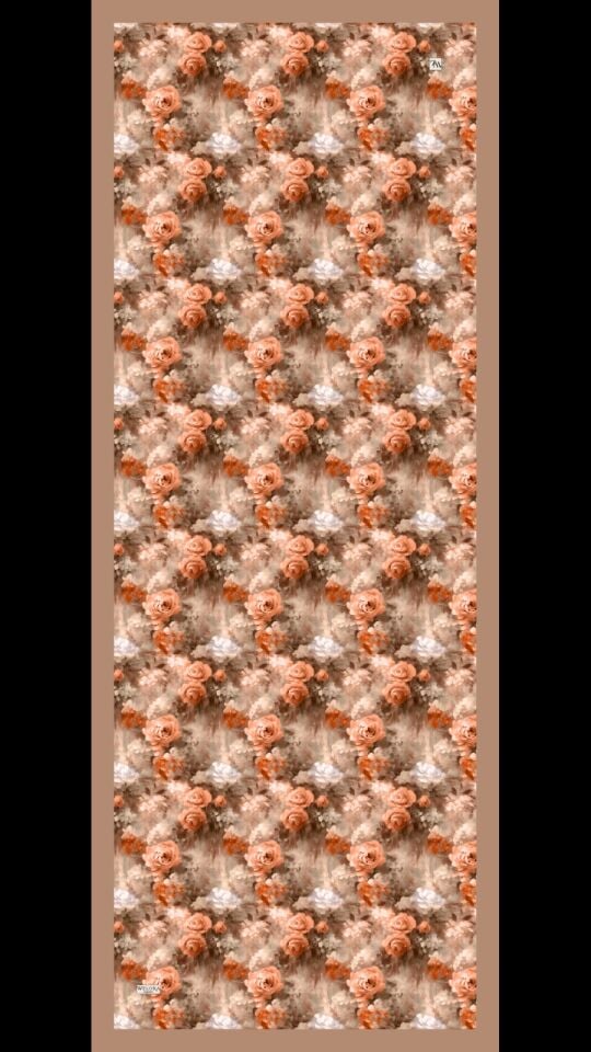 Karlea Scarf Organik Şal- Pastel Garden