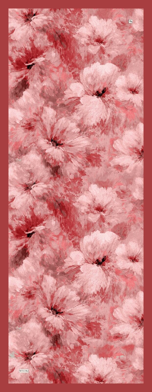 Karlea Scarf Organik Şal- Rose Blossom