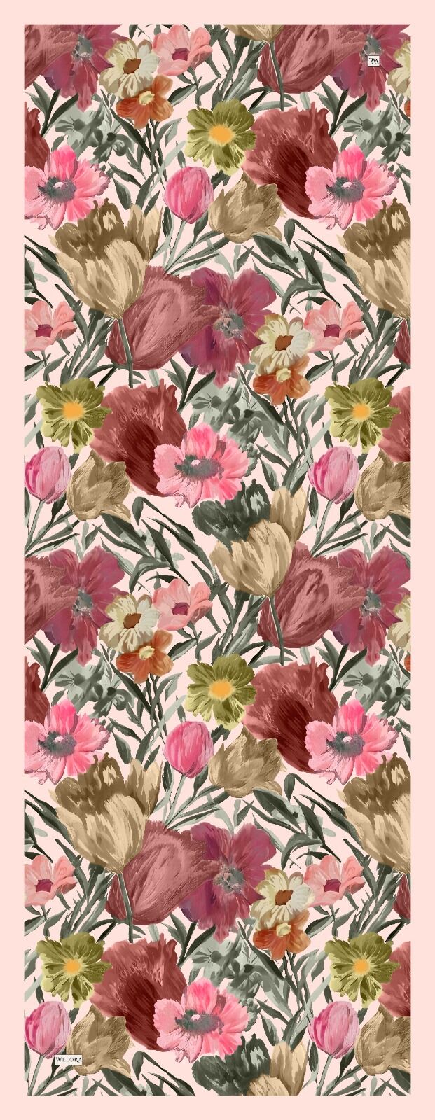 Karlea Scarf Organik Şal- Terra Bloom