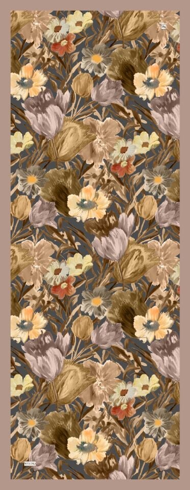 Karlea Scarf Organik Şal- Terra Bloom