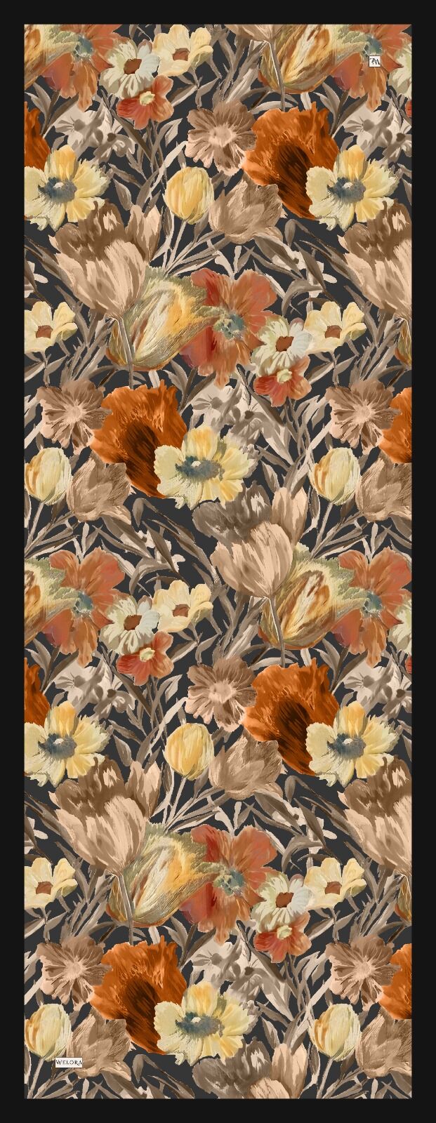 Karlea Scarf Organik Şal- Terra Bloom