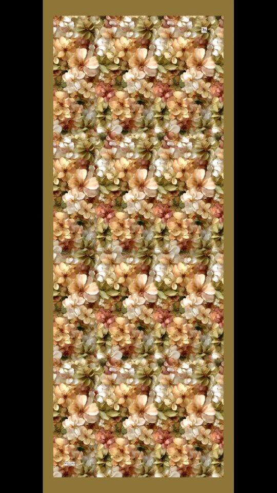Karlea Scarf Organik Şal- Bloom Mosaic
