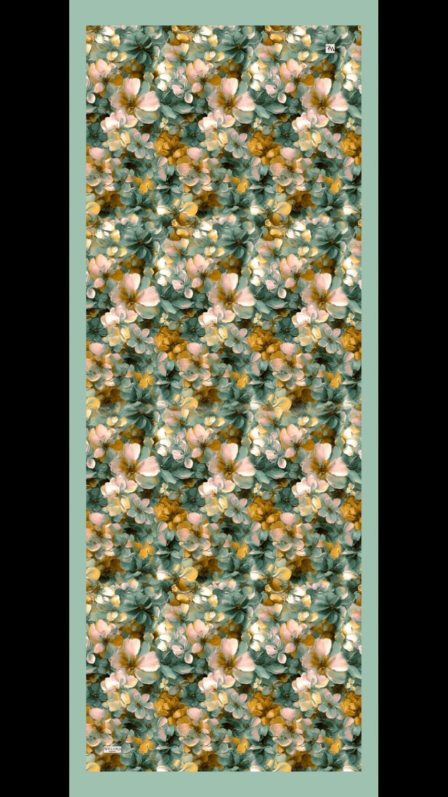 Karlea Scarf Organik Şal- Bloom Mosaic