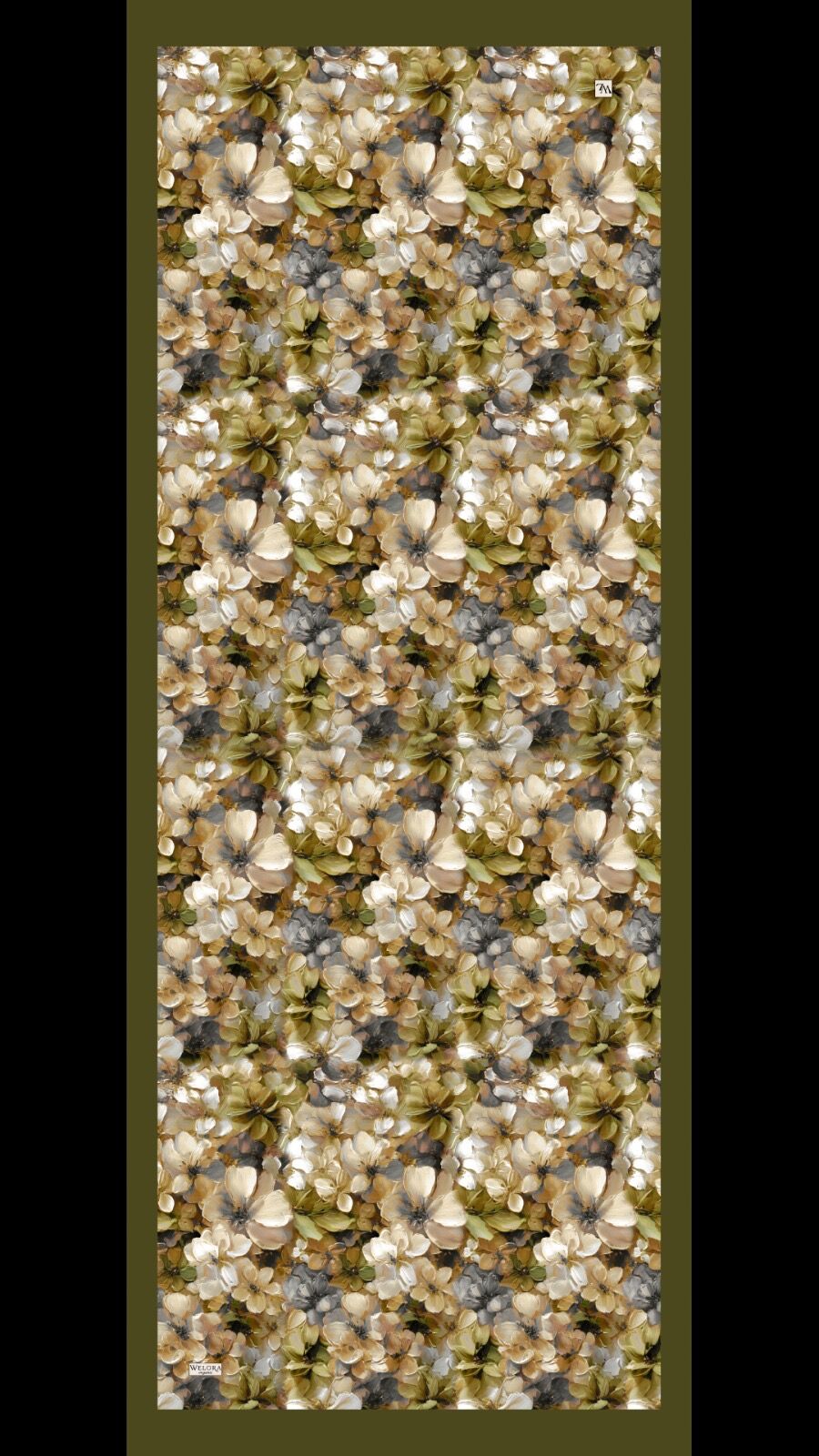 Karlea Scarf Organik Şal- Bloom Mosaic