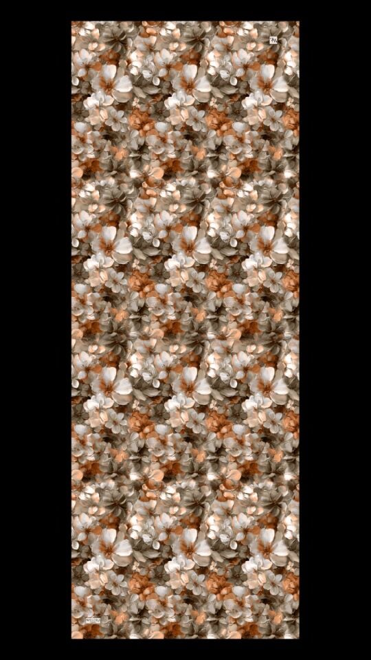 Karlea Scarf Organik Şal- Bloom Mosaic
