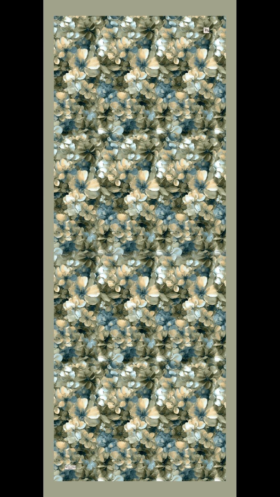 Karlea Scarf Organik Şal- Bloom Mosaic
