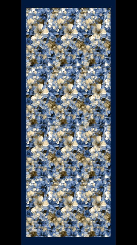 Karlea Scarf Organik Şal- Bloom Mosaic