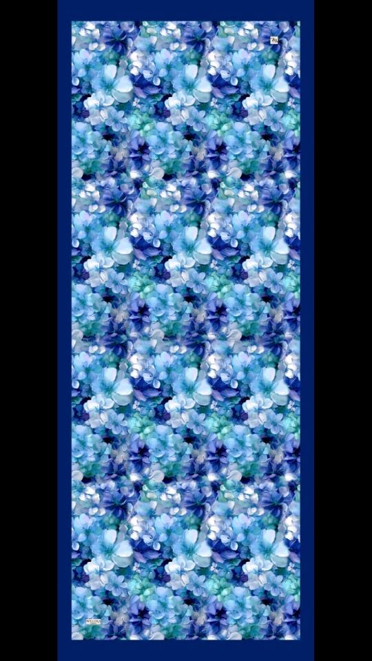 Karlea Scarf Organik Şal- Bloom Mosaic