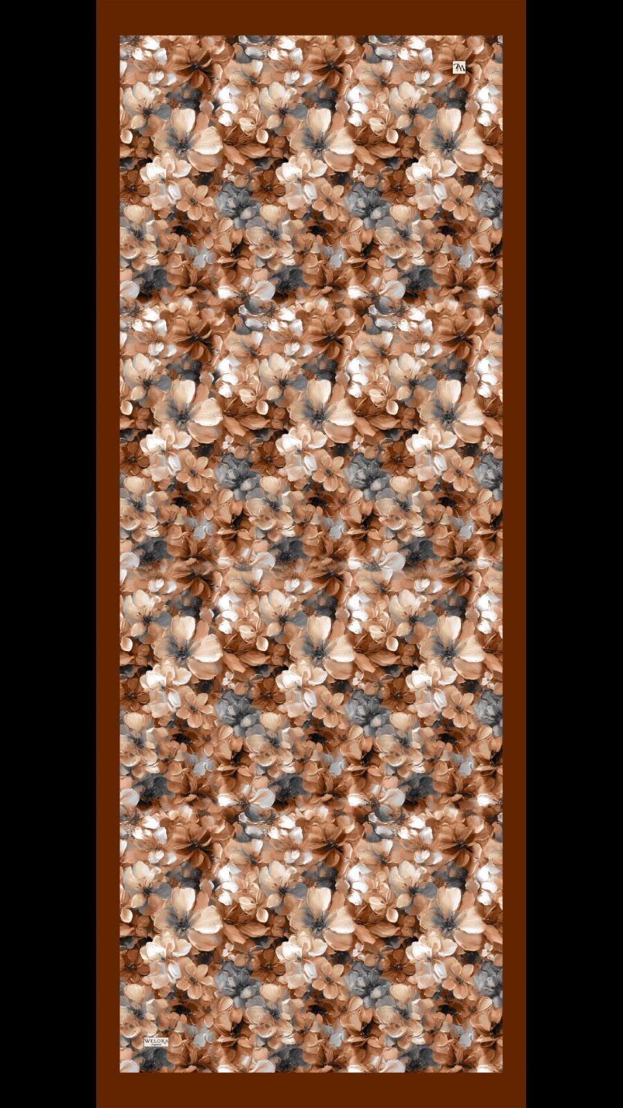 Karlea Scarf Organik Şal- Bloom Mosaic