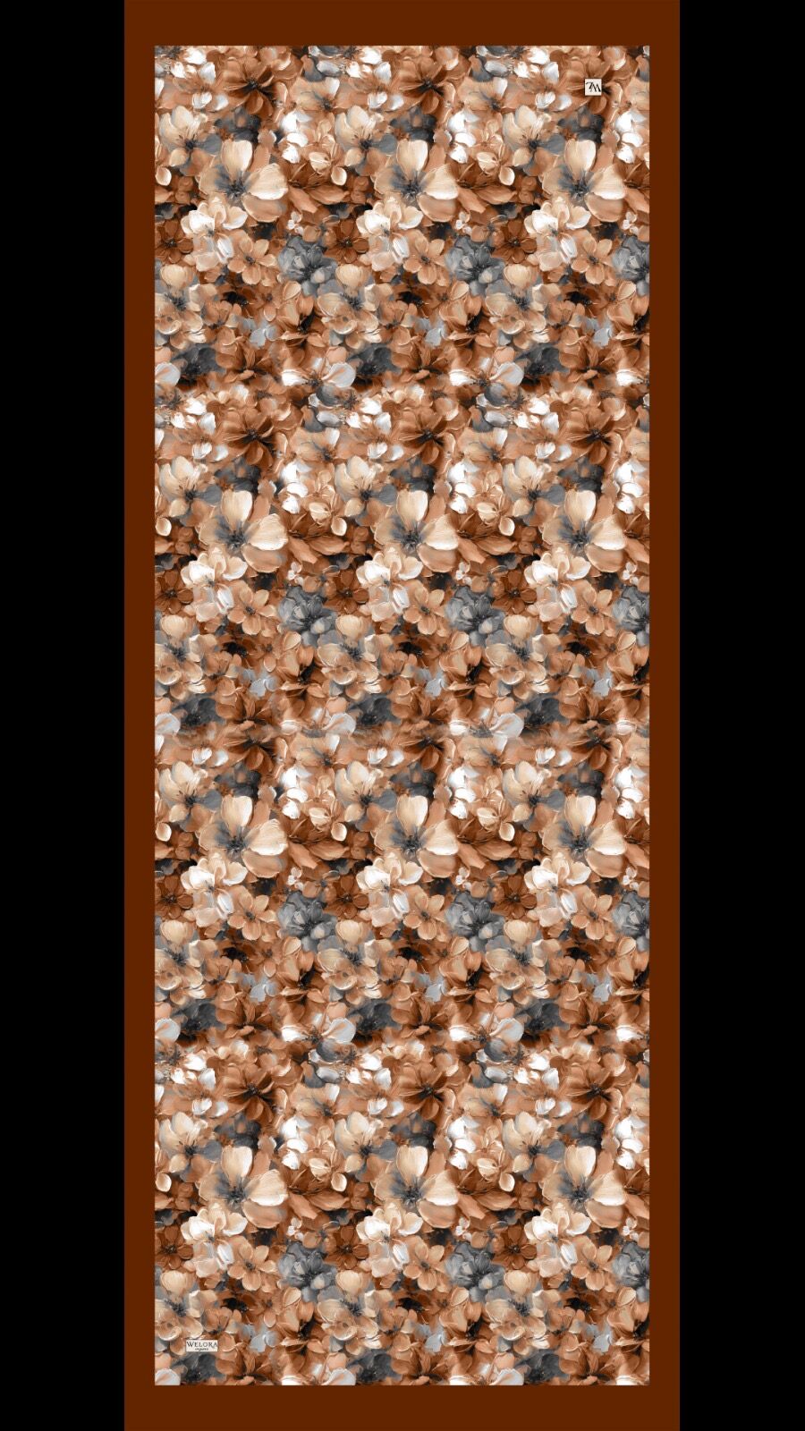Karlea Scarf Organik Şal- Bloom Mosaic