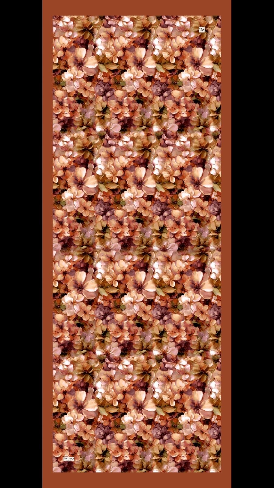 Karlea Scarf Organik Şal- Bloom Mosaic