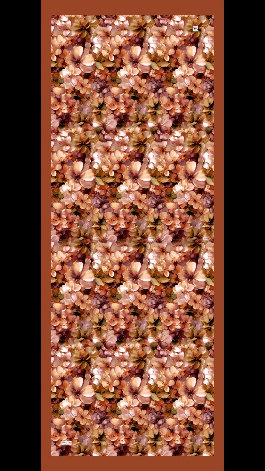 Karlea Scarf Organik Şal- Bloom Mosaic