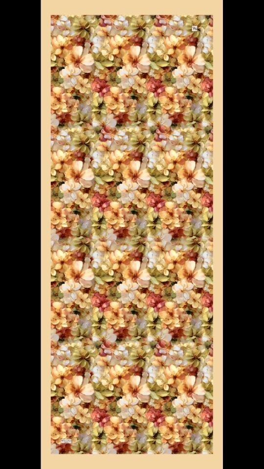 Karlea Scarf Organik Şal- Bloom Mosaic