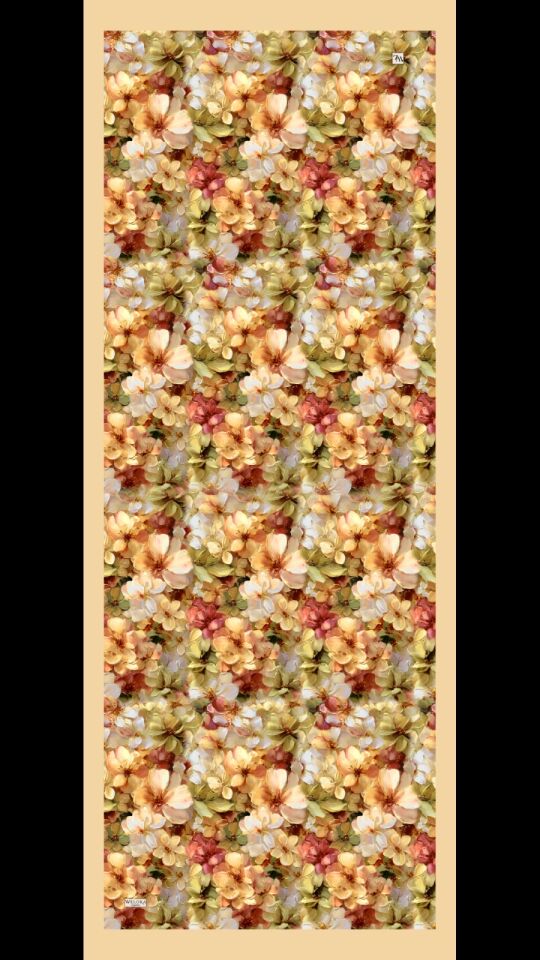 Karlea Scarf Organik Şal- Bloom Mosaic