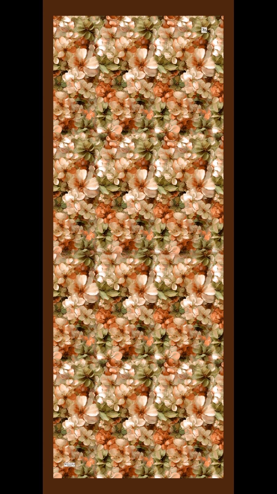 Karlea Scarf Organik Şal- Bloom Mosaic