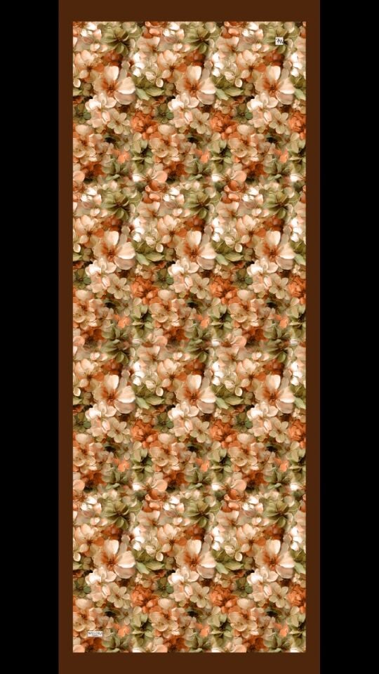 Karlea Scarf Organik Şal- Bloom Mosaic