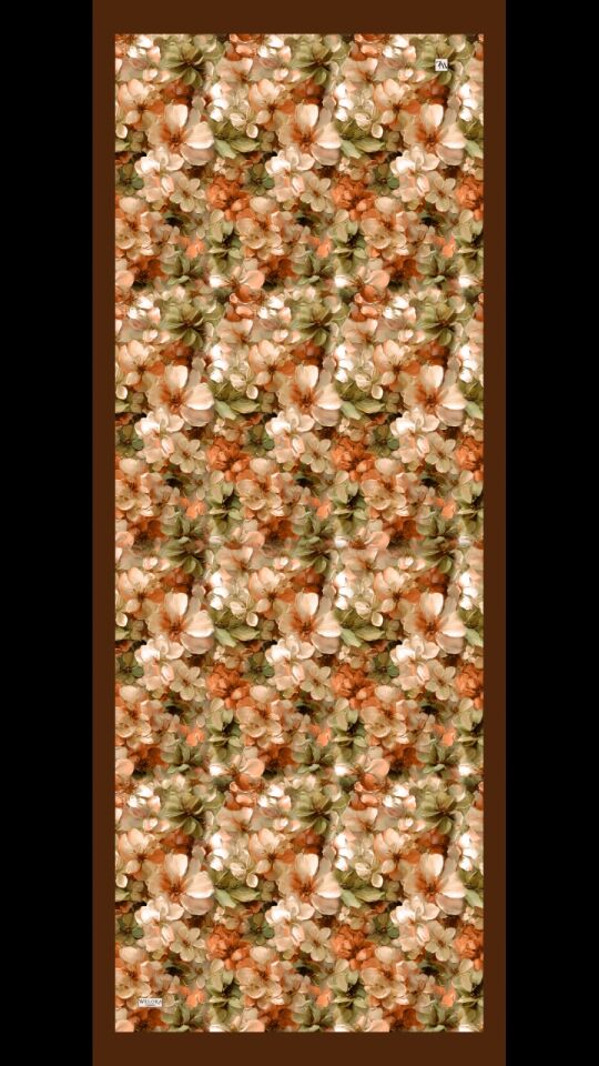 Karlea Scarf Organik Şal- Bloom Mosaic