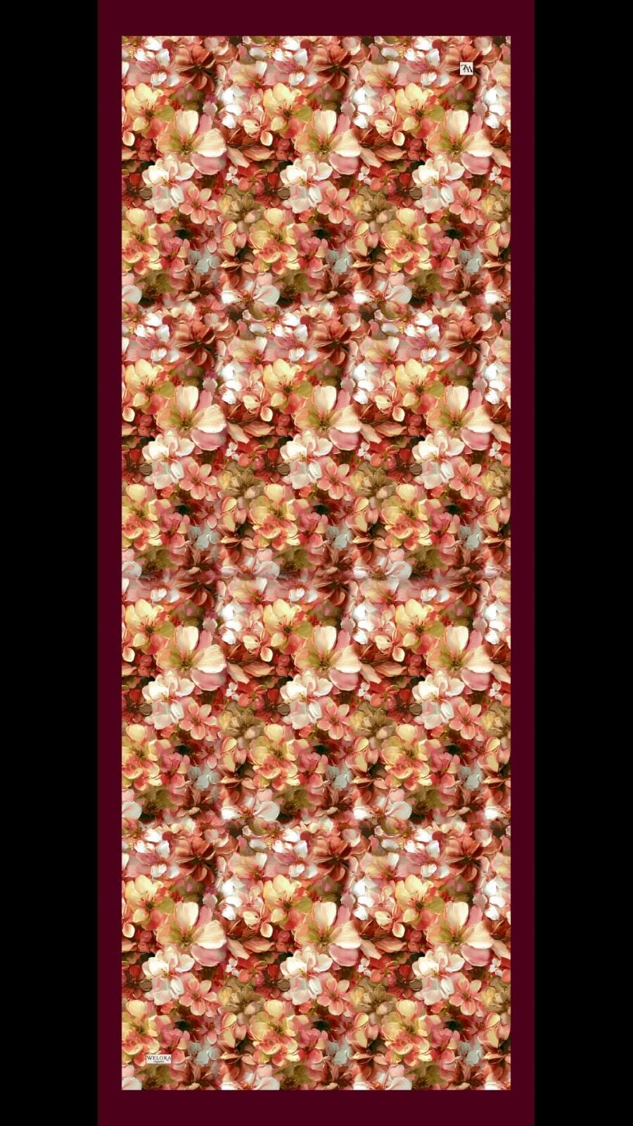 Karlea Scarf Organik Şal- Bloom Mosaic