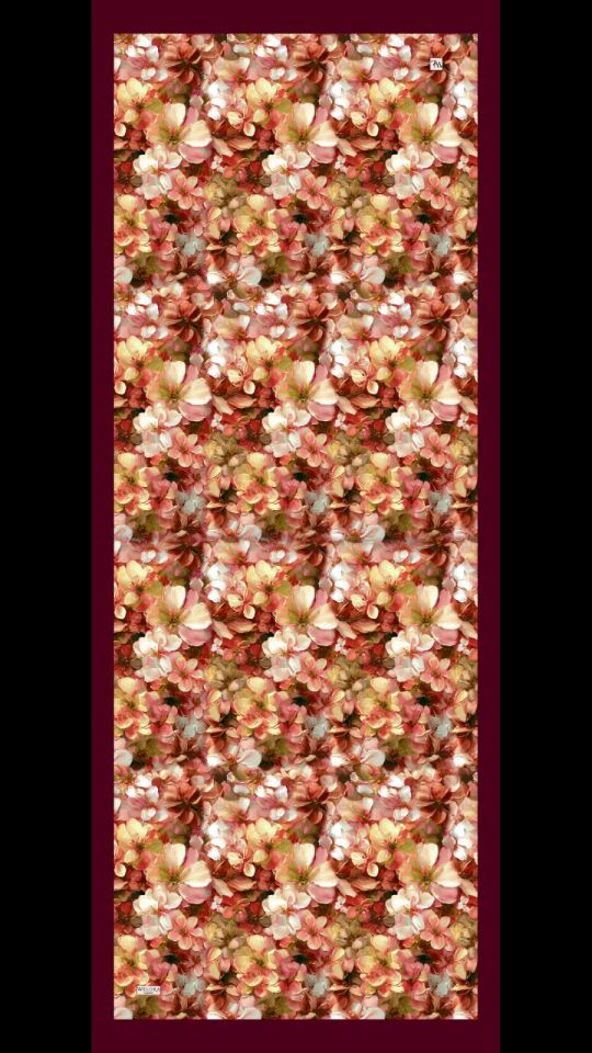 Karlea Scarf Organik Şal- Bloom Mosaic