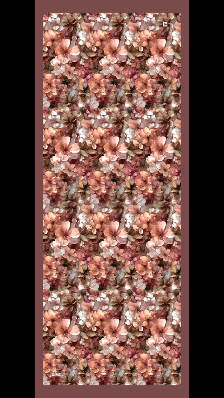 Karlea Scarf Organik Şal- Bloom Mosaic