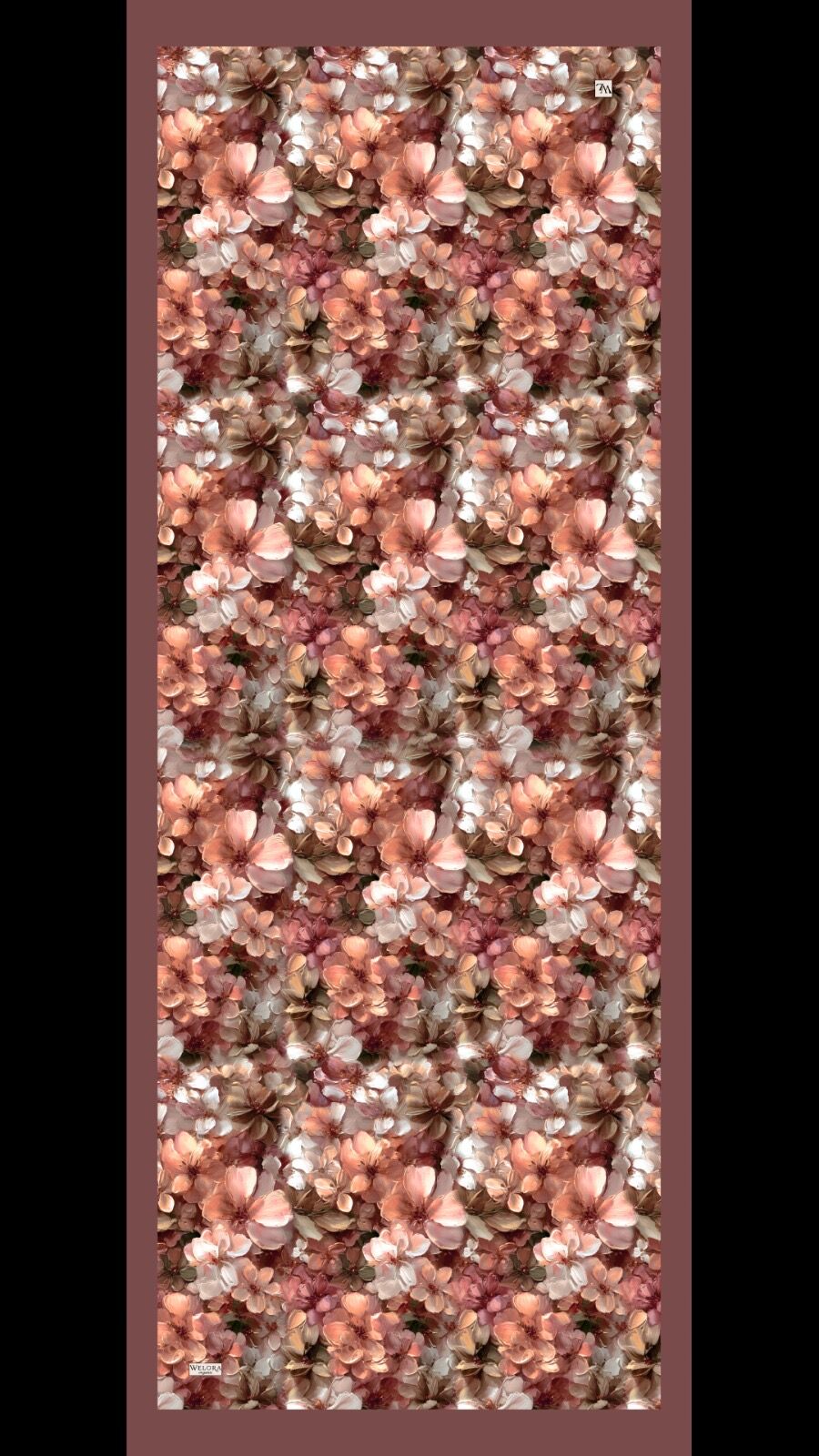 Karlea Scarf Organik Şal- Bloom Mosaic