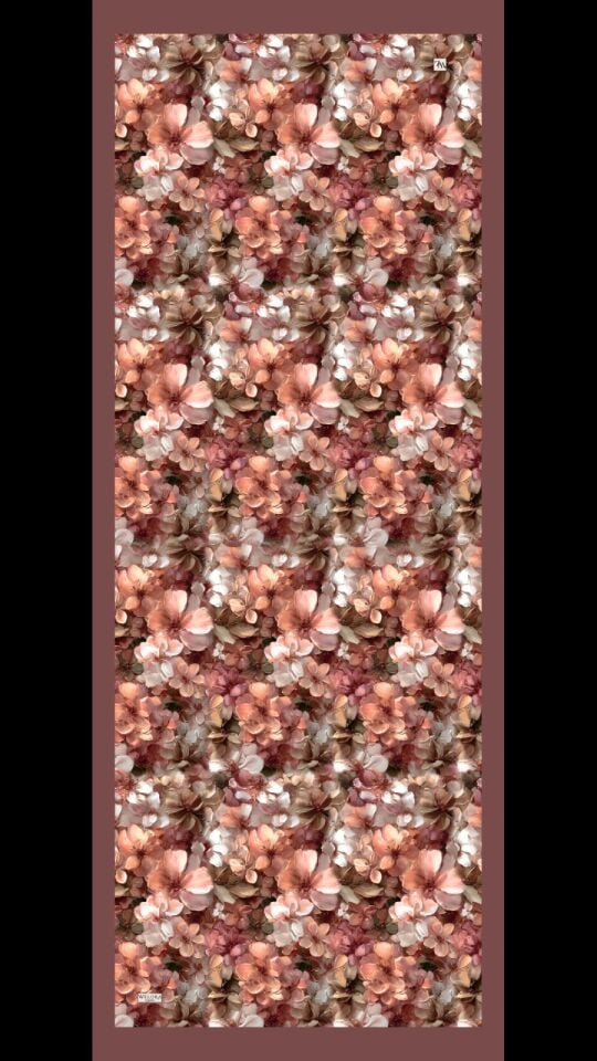Karlea Scarf Organik Şal- Bloom Mosaic